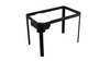 Stelaż Loftowy TWIN – Aluminiowa Podstawa Stołu – Czarny mat – Konfigurator na wymiar