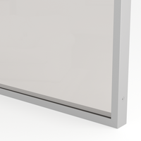 Front szklany w ramie aluminiowej F6 Alu - Konfigurator na wymiar