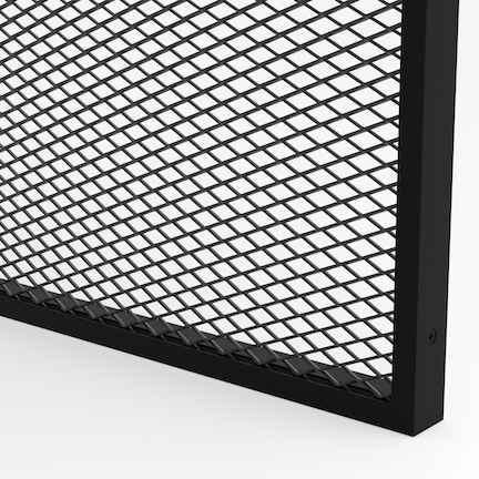 Ramka Aluminiowa F6 z Dekoracyjną Siatką Cięto-ciągnioną 16/8 mm - Konfigurator na wymiar