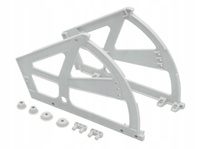 Zawieszka regulowana do szafki na obuwie 2 rzędowa