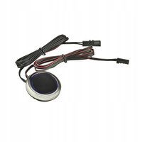 Wyłącznik-Ściemniacz przyciskowy meblowy LED W02 Chrom - Design Light WYL-W02-CH-01