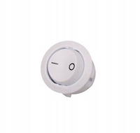 Wyłącznik meblowy kołyskowy W11 Biały - WYL-KOLY-W11.1-BIA