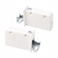 Zestaw (lewa + prawa) zawieszka regulowana do mebli | Biała