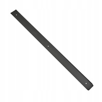 Aluminiowa listwa blatowa boczna K38-I Czarny mat Prawa