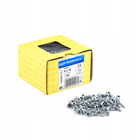 Opakowanie wkrętów - Ocynk Biały